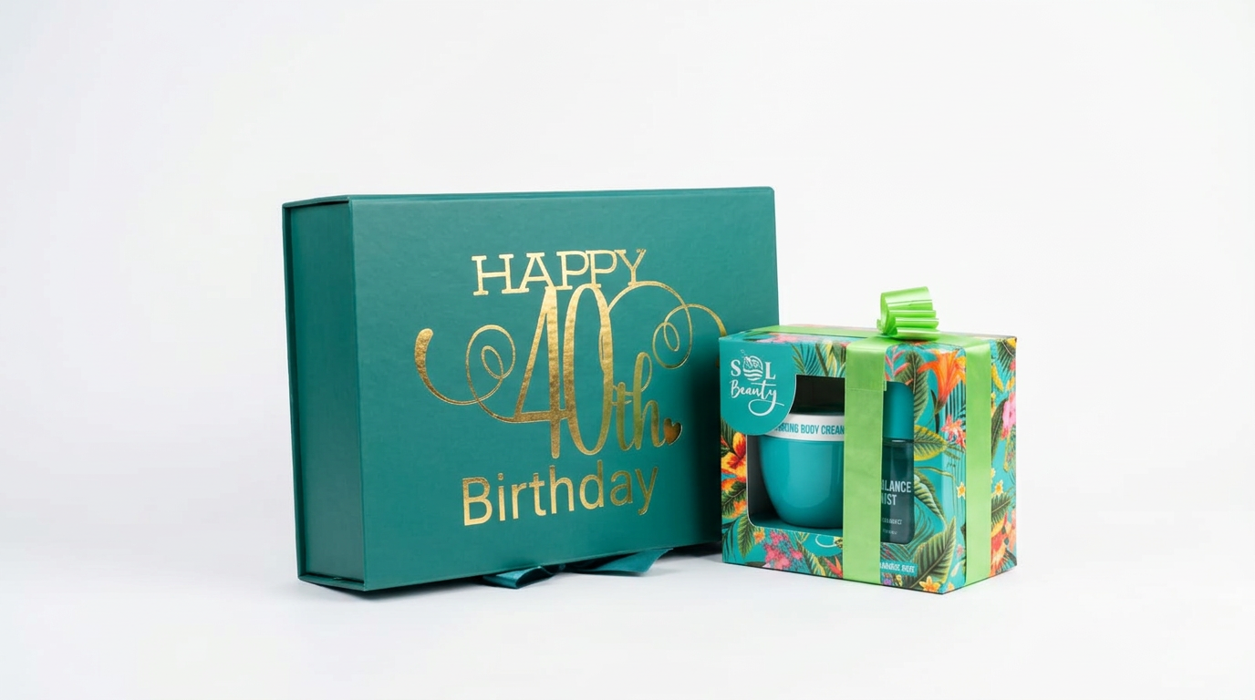 Personalised birthday box